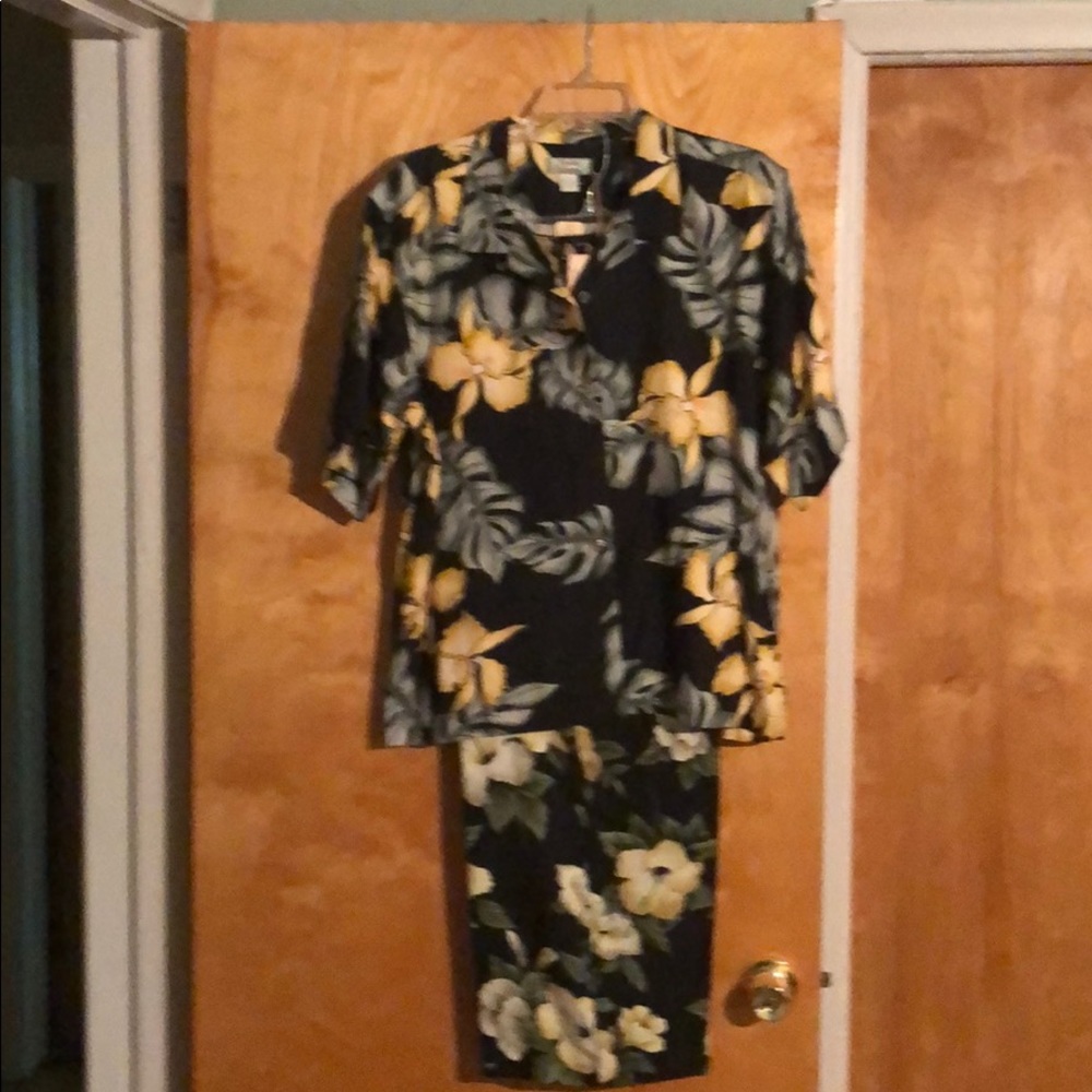Tommy Bahama Blouse & Pant Set - Not sold separate